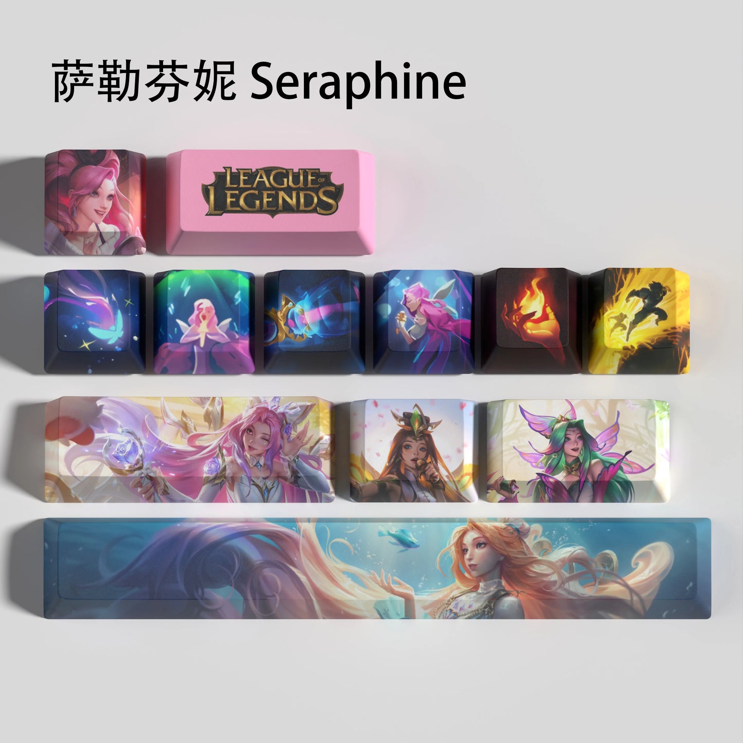 Keycaps Seraphine - LoL