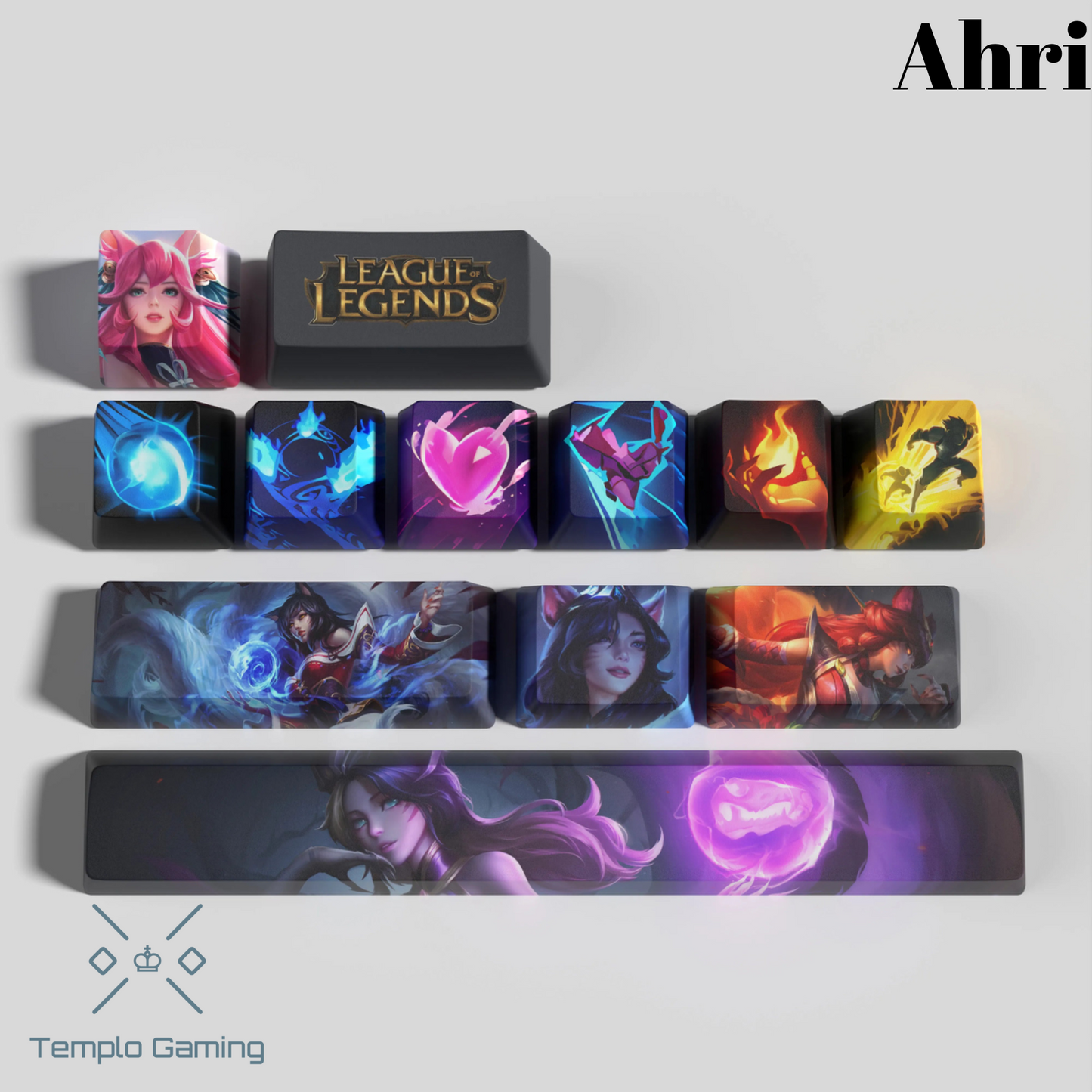 Keycaps Ahri LoL