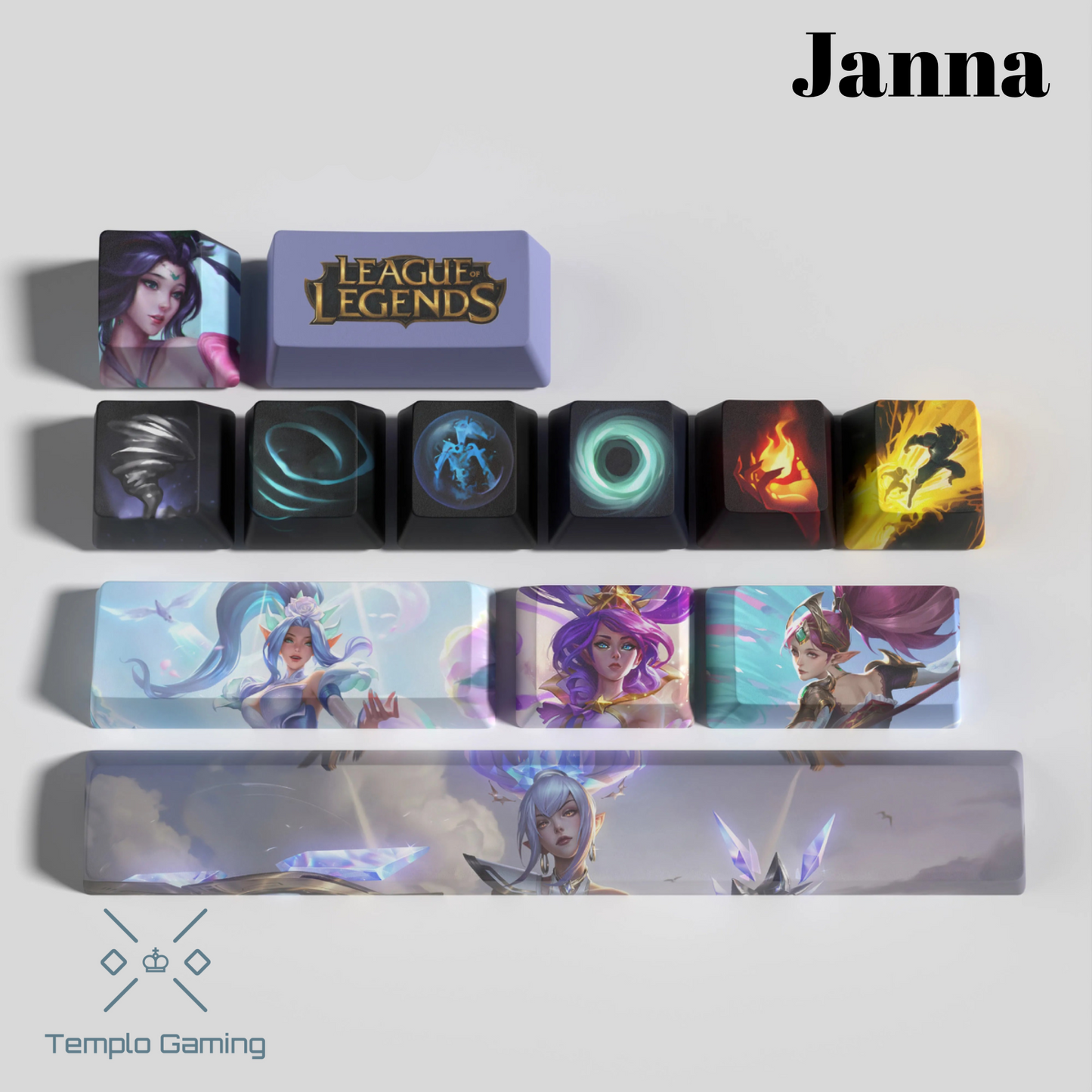 Keycaps Janna LoL