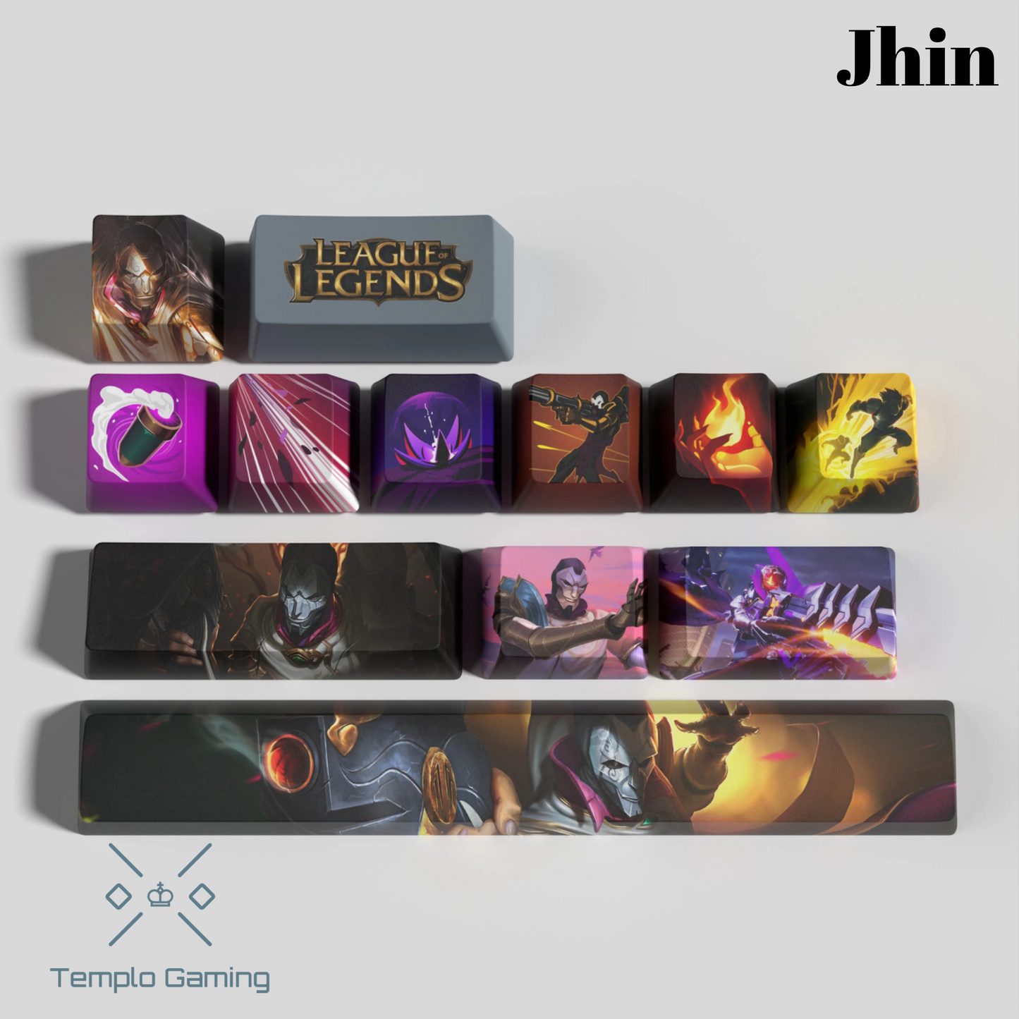 Keycaps Jhin LoL