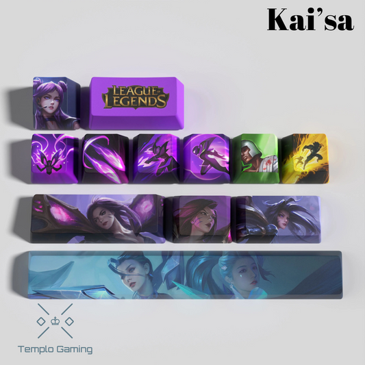 Keycaps Kai'sa LoL