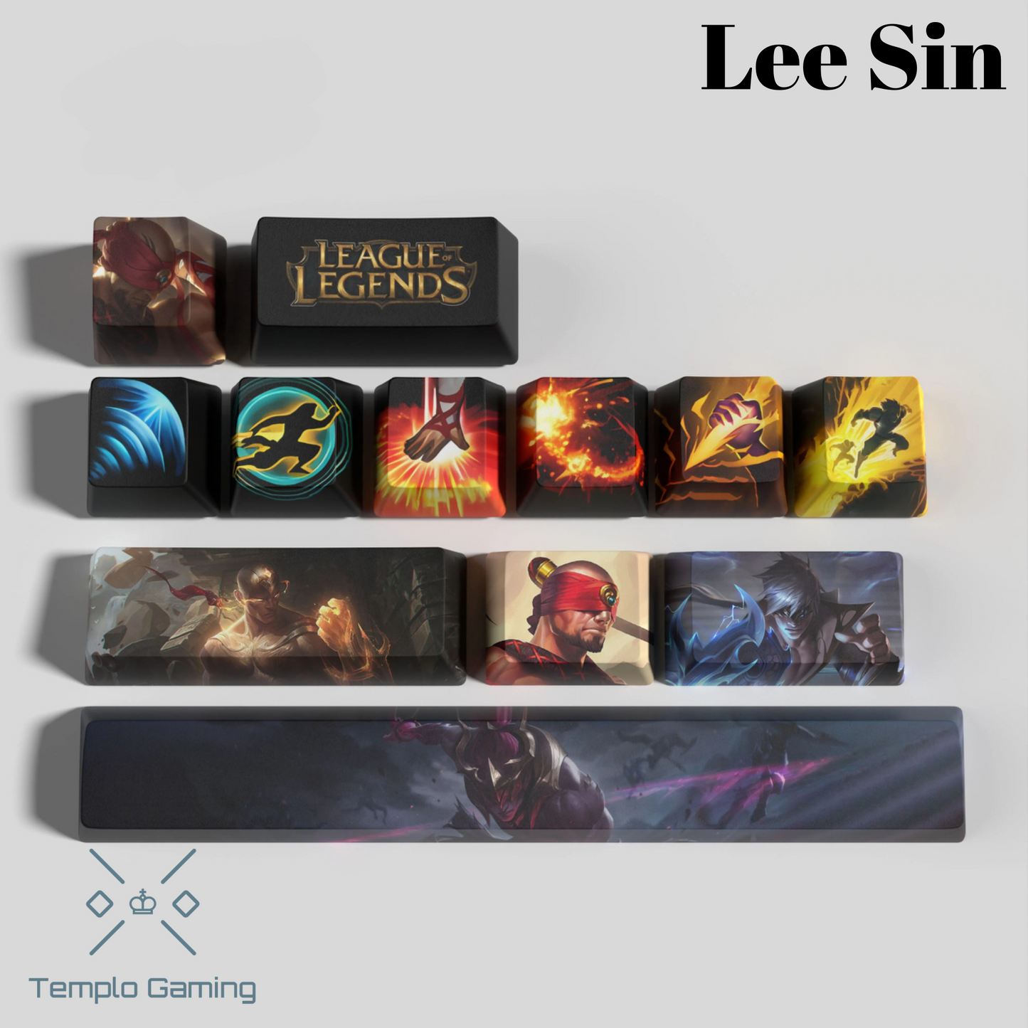 Keycaps Lee Sin LoL