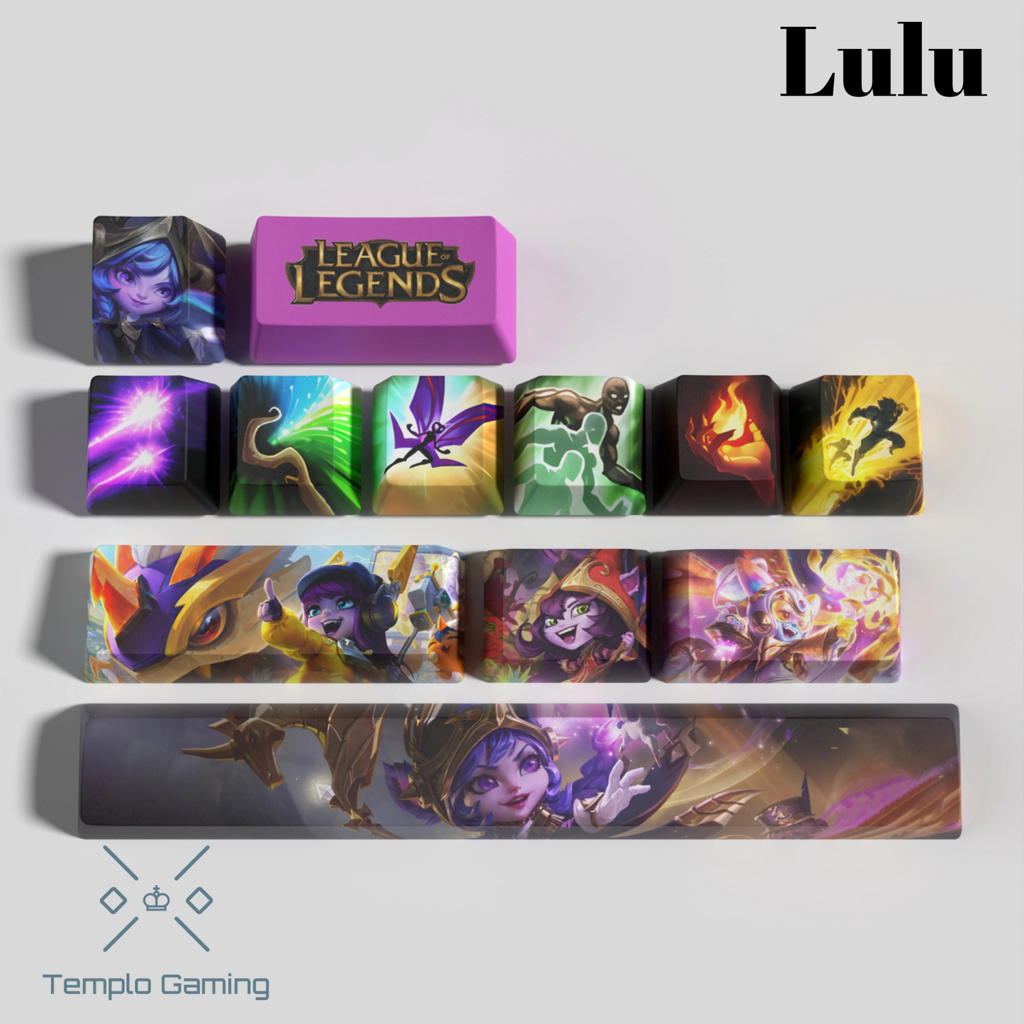 Keycaps Lulu LoL