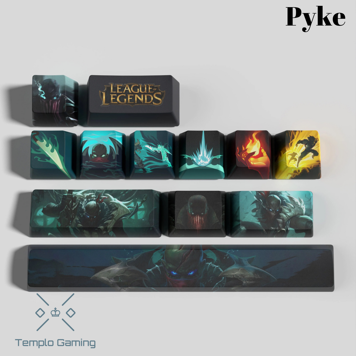 Keycaps Pyke LoL