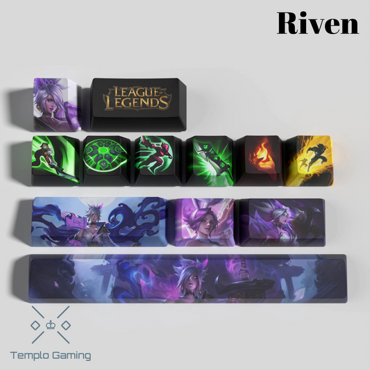 Keycaps Riven LoL