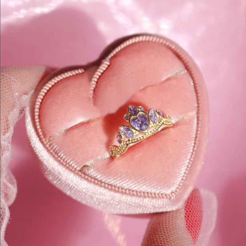 Anillo de Barbie escuela de princesas