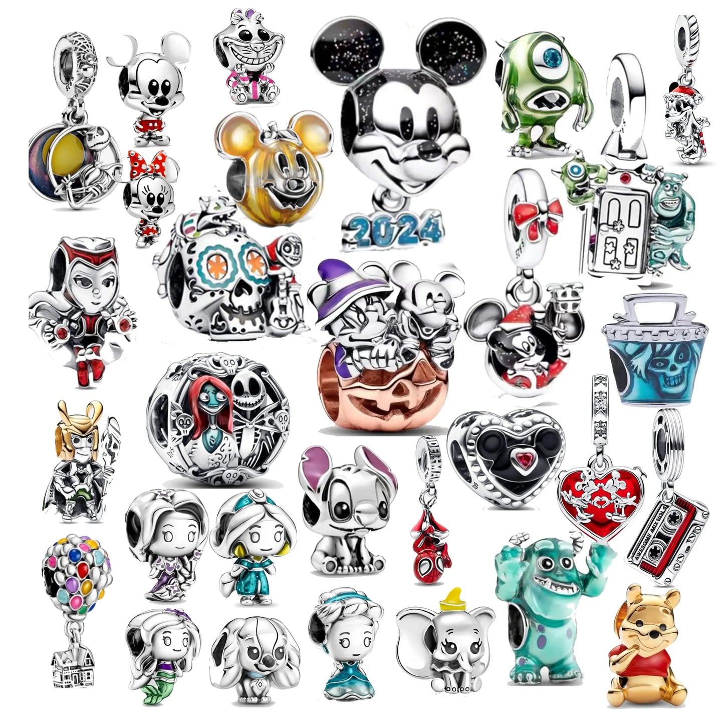 Charms con tematica Disney por los 100 años