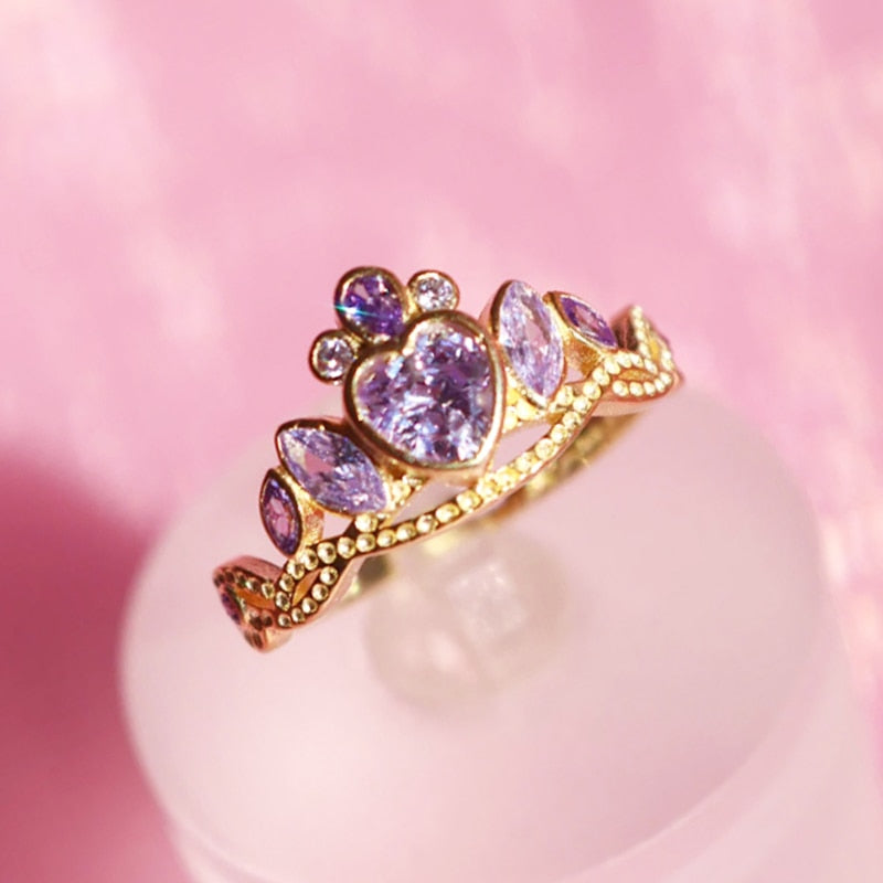 Anillo de Barbie escuela de princesas