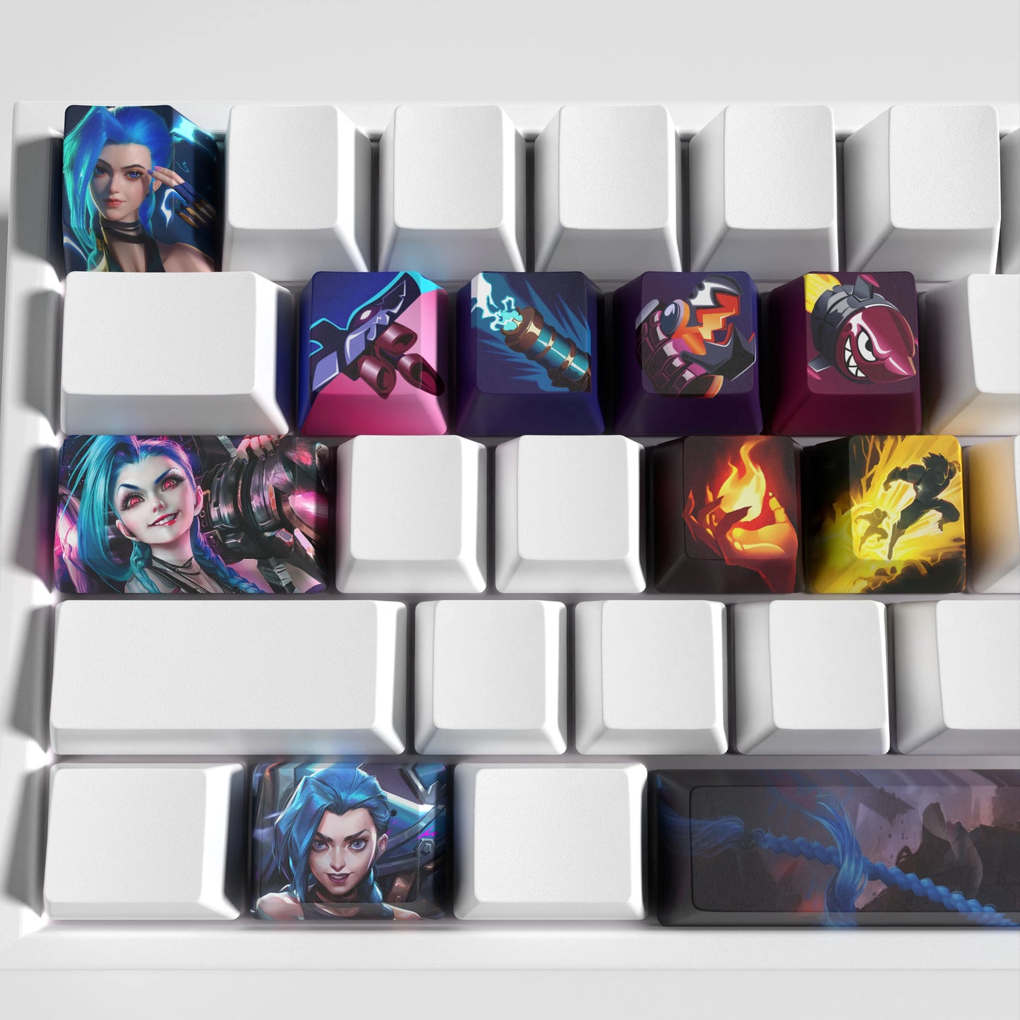 Keycaps Jinx LoL