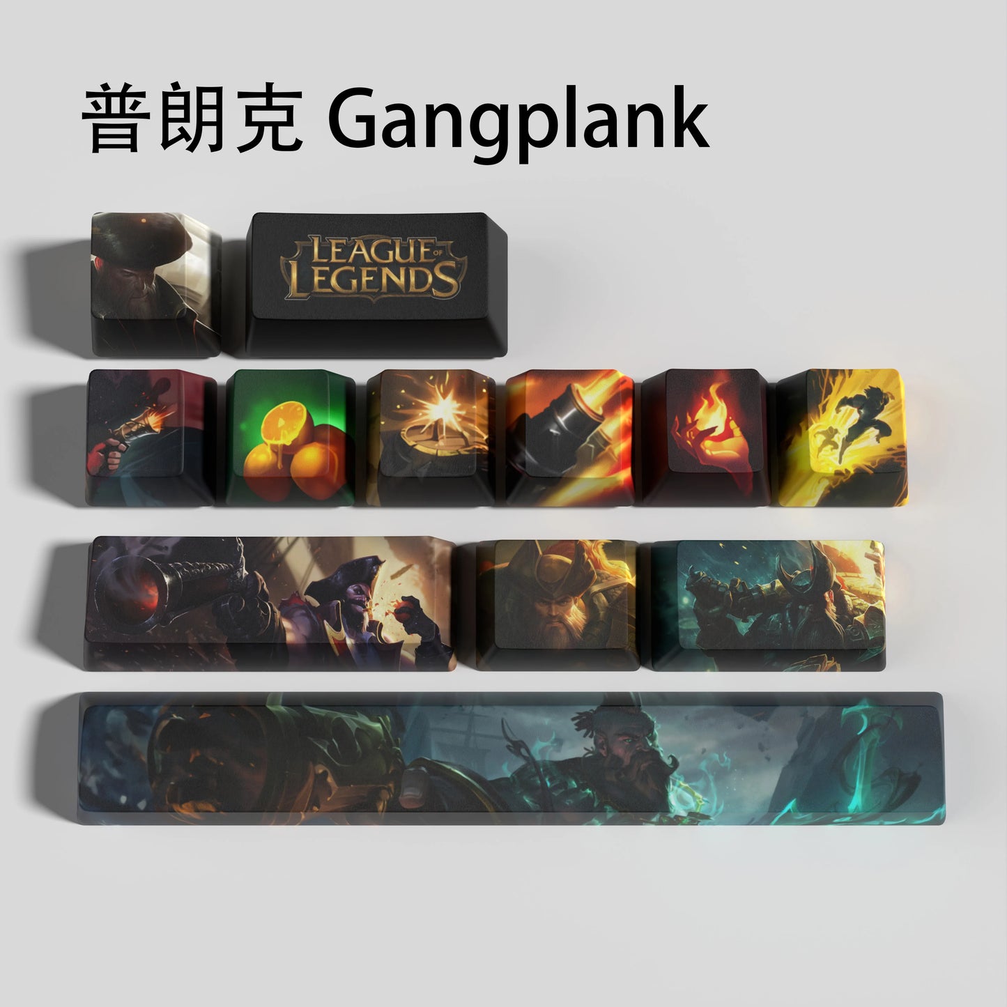 Keycaps Gangplank - LoL